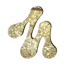 3D GEL PASTE Nails Molekula DELUXE LINE  5 ml Gold