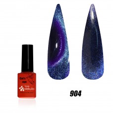 Гель-лак Nails Molekula 9D эффект кошачий глаз №904