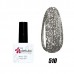 Гель-лак Nails Molekula DIAMOND №510 (Серебристый металлик)