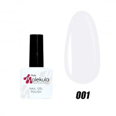 Гель-лак Nails Molekula Gel Polish №001 Ультра Білий 11ml