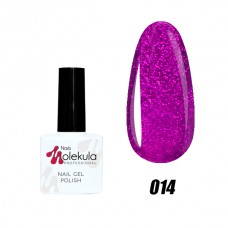Гель-лак Nails Molekula Gel Polish №014 Бузкове мерехтіння 11ml