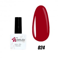 Гель-лак Nails Molekula Gel Polish №024 Червоний класик 11ml