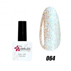 Гель-лак Nails Molekula Gel Polish №064 Місячно-блакитне сяйво 11ml