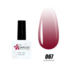 Гель-лак Nails Molekula Gel Polish №067 Вітражнийкрасный 11ml