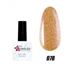 Гель-лак Nails Molekula Gel Polish №078 Хамелеон червоне золото 11ml