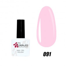 Гель-лак Nails Molekula Gel Polish №091 Розово лиловый натюрель 11ml