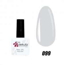 Гель-лак Nails Molekula Gel Polish №099 Cвітло сірий 11ml
