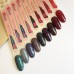 Гель-лак Nails Molekula Gel Polish №102 Темно червоне мерехтіння 11ml
