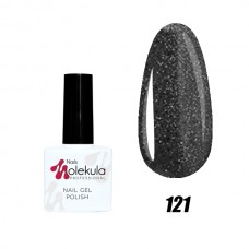 Гель-лак Nails Molekula Gel Polish №121 Чорна перлина 11ml