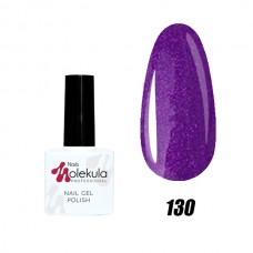 Гель-лак Nails Molekula Gel Polish №130 Лиловый с блестками 11ml