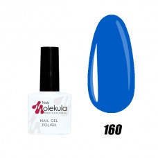 Гель-лак Nails Molekula Gel Polish №160 Захисний синій 11ml