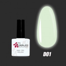 Гель-лак Nails Molekula Gel Polish DISCO collection №D01 (Miami beach)