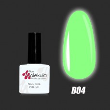 Гель-лак Nails Molekula Gel Polish DISCO collection №D04 (Ibiza club)