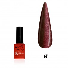 ГЕЛЬ ЛАК NAILS MOLEKULA ЭФФЕКТ КОШАЧИЙ ГЛАЗ №14