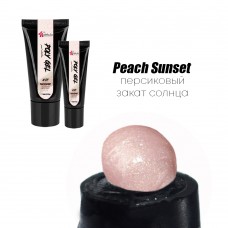 POLY GEL NAILS MOLEKULA №07 PEAСH SUNSET (персиковий захід сонця)